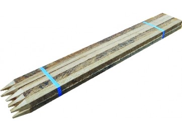 WOODEN STAKES 10PK - 1200MM