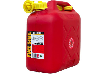 JERRY CAN PLASTIC 10L - RED