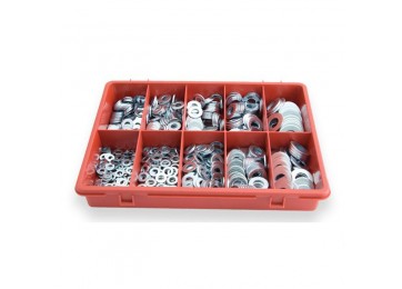 TRADE PACK - FLAT STEEL WASHERS 650PC