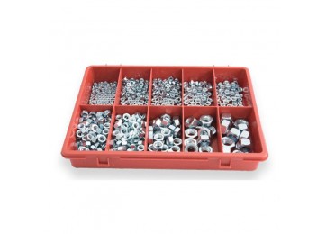 TRADE PACK - HEXAGON NUTS 650PC