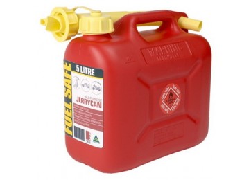 JERRY CAN PLASTIC 5L - RED