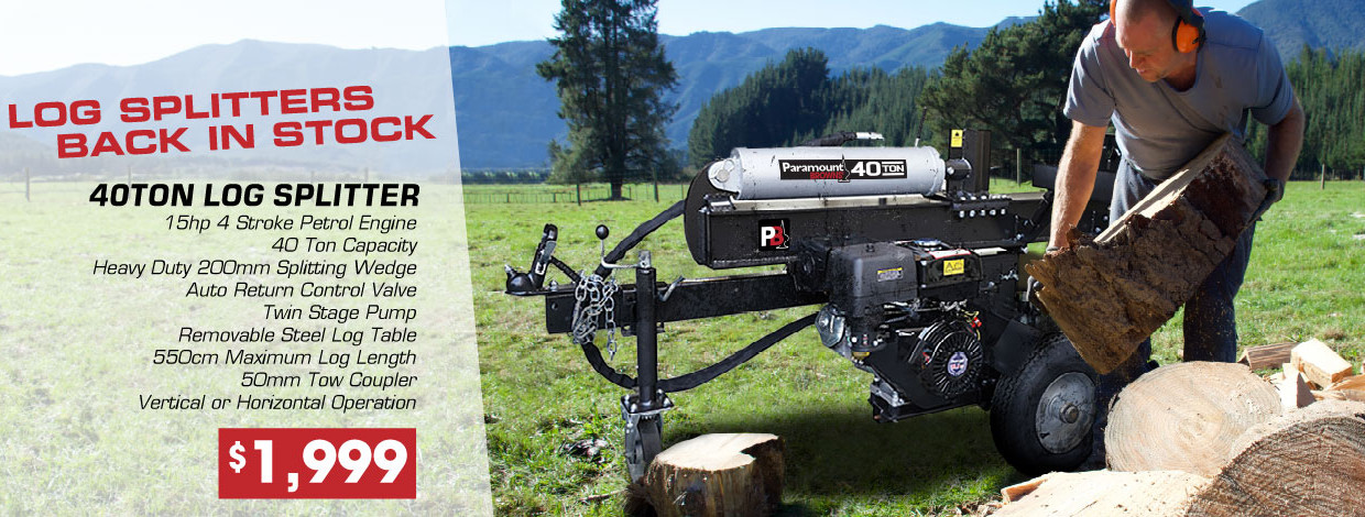 40T LOG SPLITTER