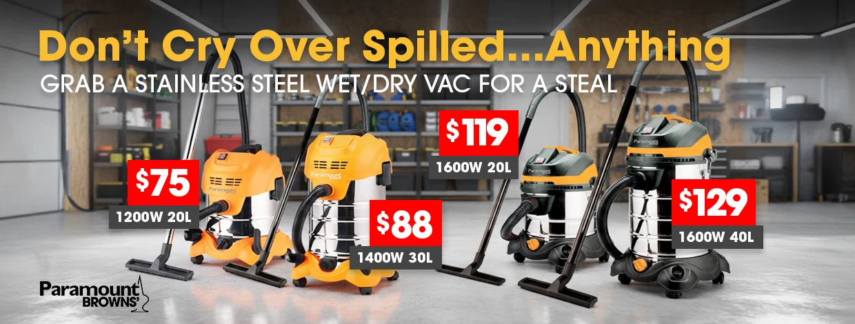 Wet/Dry Vacuums