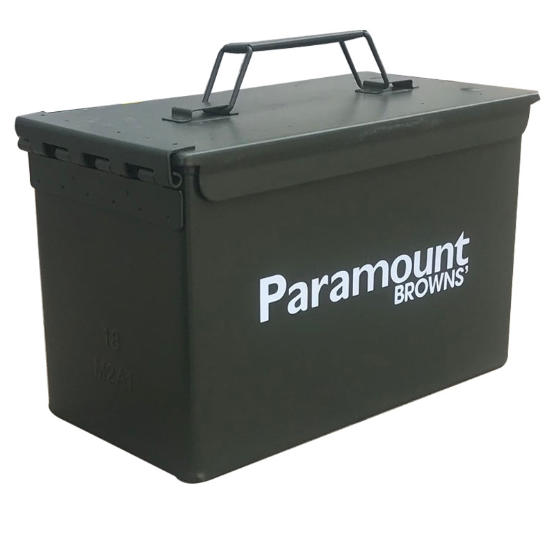 AMMO BOX - STEEL - Paramount Browns', Adelaide