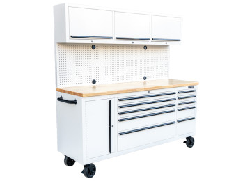MOBILE WORKSTATION WHITE MAXI OHC