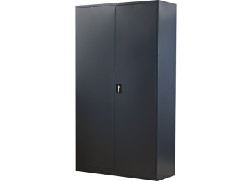 STORAGE CABINET 2.1M DARK GREY - EXTRA WIDE