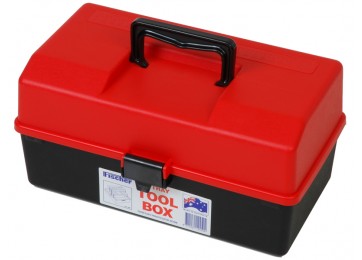 PLASTIC 2 TRAY CANTILEVER TOOL BOX