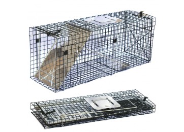 LARGE COLLAPSIBLE LIVE ANIMAL TRAP