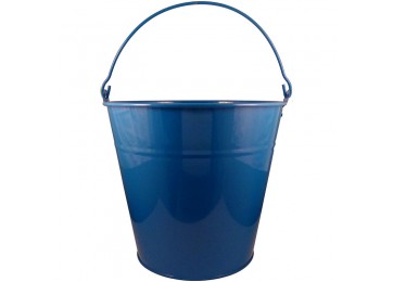 PAINTED GALV BUCKET 12L
