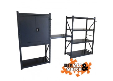 MIX & MATCH DIY SHELVING AND CABINET PACKAGE