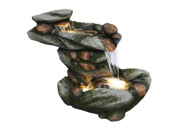 ROCK AND FUNGAS 100CM WATER FEATURE